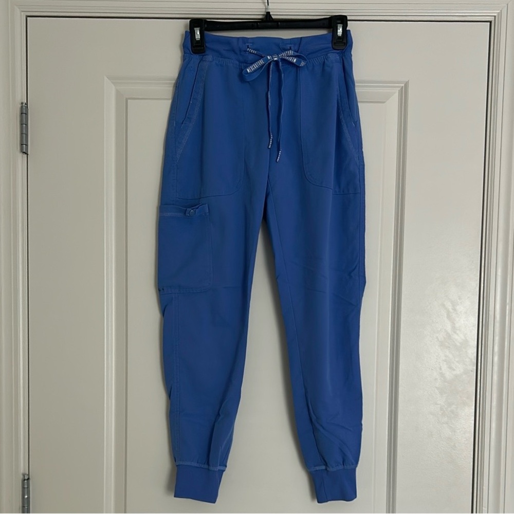 Ceil Blue Scrub Joggers